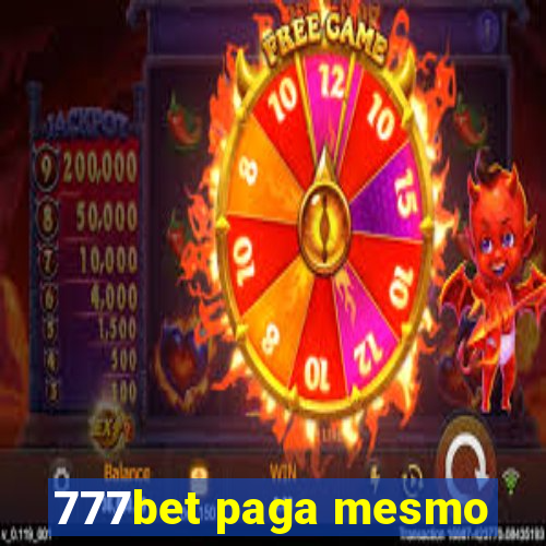 777bet paga mesmo